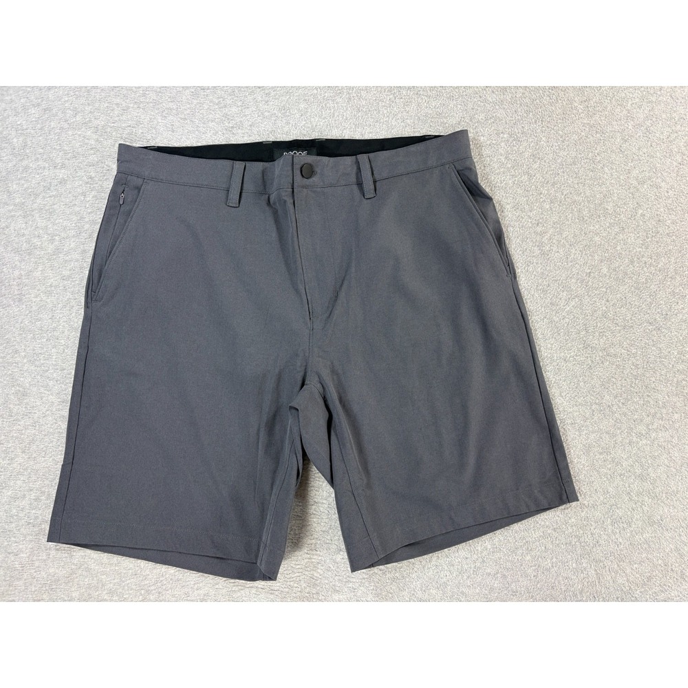 Proof Huckberry Performance Chino Shorts (Men's 33) Gray‎ - 8"